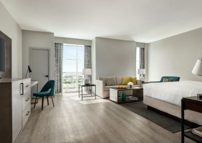 11th floor suite room living area